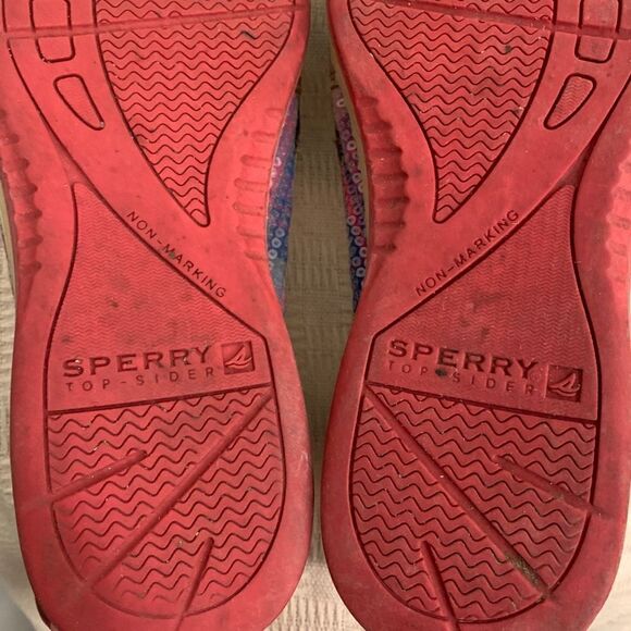 Sparkly Plaid Sperry Top-Sider Angelfish Boat Shoe - Picture 9 of 9